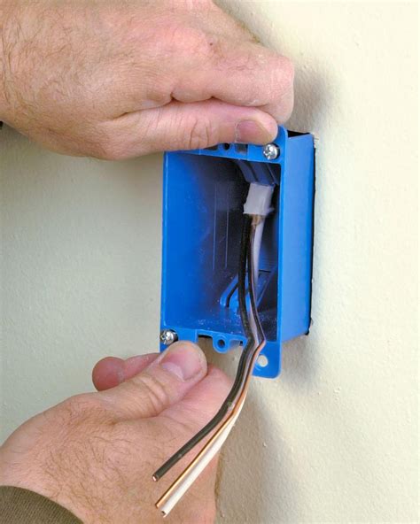 adding holes to electrical box|installing electrical boxes on drywall.